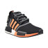 Adidas NMD_R1 Men's Shoes Core Black-Screaming Orange-Grey Five G55575