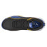 Puma Rebound Future Evo Core Lace Up Mens Black, Blue, Yellow Sneakers Casual S 12 - фото #4