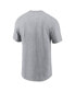 Фото #4 товара Men's Gray San Francisco 49ers Logo Essential T-shirt
