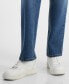 ფოტო #3 პროდუქტის Juniors' Relaxed Ripped Straight-Leg Jeans