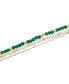 ფოტო #1 პროდუქტის Cultured Freshwater Pearl (3 - 3-1/2mm), Dyed Jade, & Polished Bead Triple Layer Bracelet in 14k Gold-Plated Sterling Silver