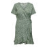 Фото #3 товара Платье в стиле обертки ONLY CARMAKOMA Livia с коротким рукавом