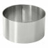 Serving mould Silver Stainless steel 10 cm 0,8 mm (24 Units) (10 x 4,5 cm)