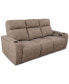 Фото #8 товара Greymel 84" Zero Gravity Fabric Sofa with Power Headrests, Created for Macy's
