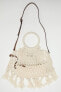 Macramé shopper bag