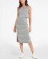 Women's Maternity and Nursing Midi Dress