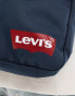 Levi's crossbody bag with batwing logo in navy