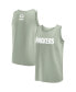 Men's Light Green Green Bay Packers Elements Tank Top