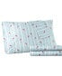 Фото #9 товара Micro Flannel Printed Queen 4-pc Sheet Set