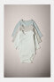 Фото #5 товара 0–6 месяцев/ набор боди кимоно из смесового модала в рубчик ZARA