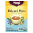 Фото #1 товара Yogi Tea, Relaxed Mind, чай без кофеина, 16 чайных пакетиков, 32 г (1,12 унции)