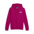 Puma Essentials Small Logo Pullover Hoodie Womens Pink Casual Outerwear 58680126