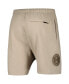 Men's Khaki Los Angeles Angels Neutral Fleece Shorts