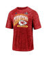 Фото #4 товара Men's Red Kansas City Chiefs 2023 AFC Champions Hail Mary T-shirt