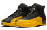 Jordan Air Jordan 12 Retro University Gold 高帮 复古篮球鞋 男款 黑金 / Кроссовки Jordan Air Jordan 130690-070