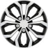 Фото #1 товара Cartrend 4 x wheel caps Daytona black / silver 15 inches