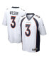 ფოტო #1 პროდუქტის Men's Russell Wilson White Denver Broncos Game Jersey