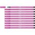Felt-tip pens Stabilo Pen 68 Fluorescent Pink (10 Pieces)