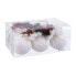 Фото #1 товара Ёлочные шарики Белый Разноцветный вельвет Foam 6 x 6 x 6 cm (6 штук)