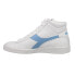 Фото #6 товара Diadora Game L High 2030 High Top Mens White Sneakers Casual Shoes 179002-C2993