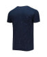 Men's Navy Jackson State Tigers Bleach Splatter T-shirt