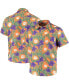 Фото #1 товара Рубашка мужская FOCO с оранжевыми апельсиновыми цветами для Клемсонских тигров