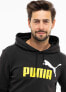 Фото #3 товара Puma Bluza męska Puma ESS 2 Col Big Logo Hoodie TR czarna 586765 59 L