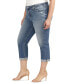 Фото #3 товара Plus Size Elyse Capri Jeans