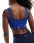 Gym King Impact sports bra in blue