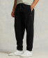 Men's Big & Tall Double-Knit Track Pants Черный, 3LT - фото #6