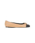 Фото #2 товара Women's Hartly Square Toe Bow Ballet Flats