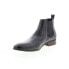 Фото #4 товара English Laundry Kipp EL2461B Mens Black Leather Slip On Chelsea Boots 10