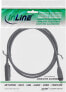 InLine 1m 9 Pin Male to 4 Pin Male FireWire 1394b Cable