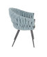 Braided Matisse Contemporary Chair