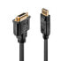 Фото #5 товара Lindy DisplayPort 1.2 to DVI Converter, 0.15 m, DisplayPort, DVI-D, Male, Female, Gold