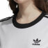 Футболка с коротким рукавом женская Adidas 3 stripes Белый