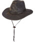 ფოტო #2 პროდუქტის Men's Weathered Big-Brim Safari Hat