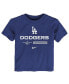 Big Boys Royal Los Angeles Dodgers 2022 Postseason Locker Room T-shirt