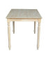 Solid Wood Top Table - Turned Legs - фото #3