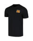 Фото #2 товара Men's Black Cincinnati Bengals Licensed to Chill T-shirt