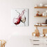 Leinwand Wein Wine Glasses