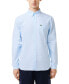 Фото #4 товара Men's Woven Long Sleeve Button-Down Oxford Shirt
