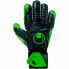 Фото #1 товара Перчатки вратаря Uhlsport Classic Soft Зеленый Чёрный взрослых