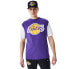 NEW ERA Los Angeles Lakers NBA Color Insert short sleeve T-shirt