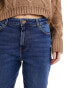 Женские джинсы PIECES Kesia Mom-Jeans aus dunkelblauem Denim Dunkles Jeansblau, XL 32 - фото #4