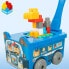 Building Blocks Color Block Suitcase Police Car 30 Pieces (2 Units)