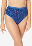 ფოტო #3 პროდუქტის Plus Size Hi-Cut Cotton Brief 5-Pack