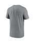 ფოტო #2 პროდუქტის Men's Heather Charcoal Toronto Blue Jays 2022 Postseason T-shirt