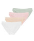 ფოტო #1 პროდუქტის Women's Rosanne 4 Pk. Seamless Soft Touch Fabric Brief Panties