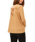 Фото #4 товара Women's Long Sleeve Tie Back Cozy Knit Top